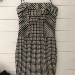 ABS sleeveless printed dress